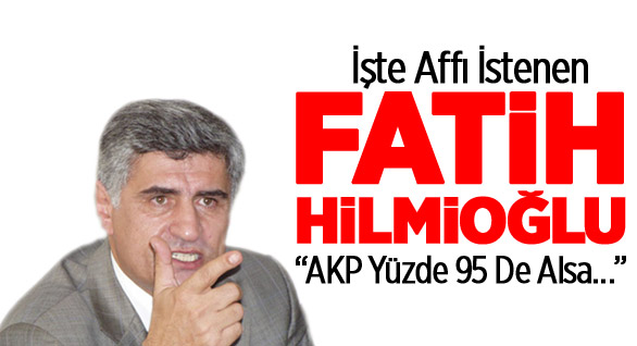 “Yüzde 95 De Alsa İktidara Getirilmez”